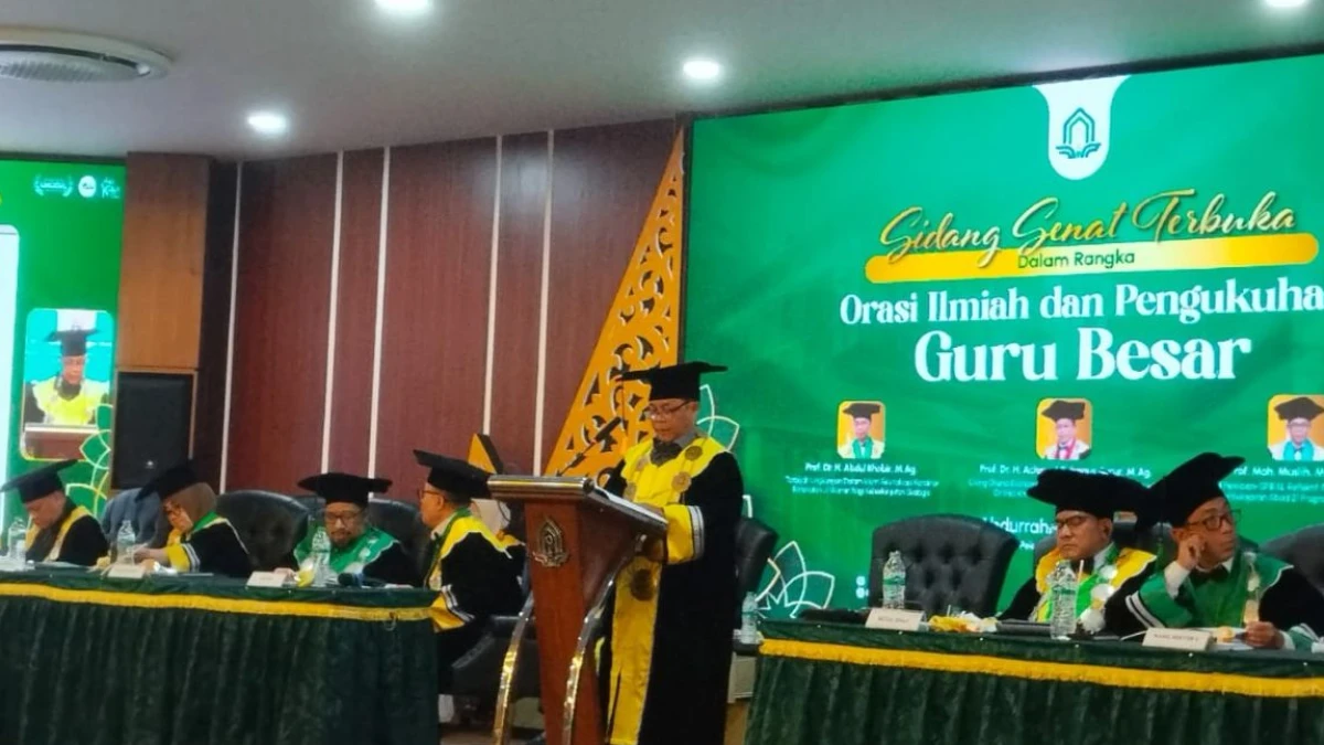 Tiga Guru Besar Baru UIN Gus Dur Soroti Pendidikan Humanis, Ekonomi Syariah, dan Kesadaran Ekologis