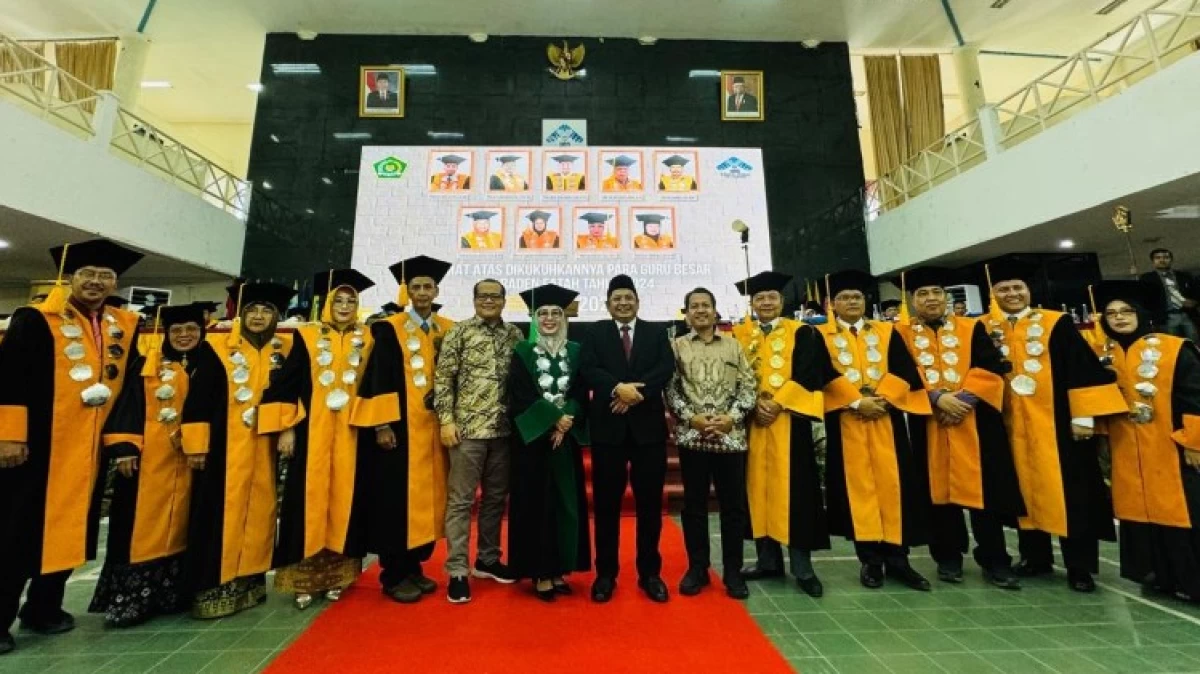 Ada 9 Guru Besar Baru di UIN Raden Fatah Palembang