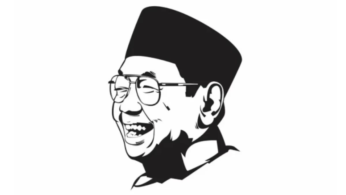 Humor Gus Dur: Presiden Baca Buku