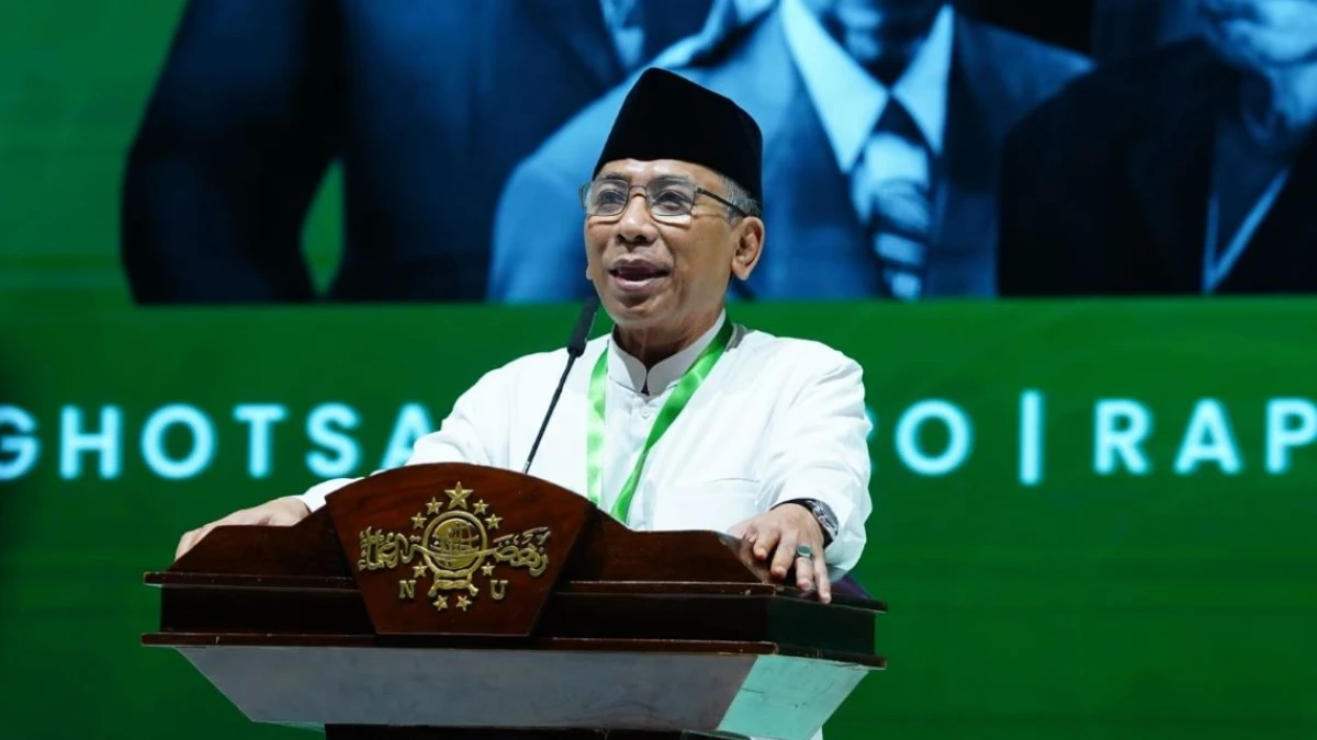 Harlah Ke-100 NU, Gus Yahya: Peran NU Wujudkan Perdamaian Dunia dan Kemaslahatan Masyarakat