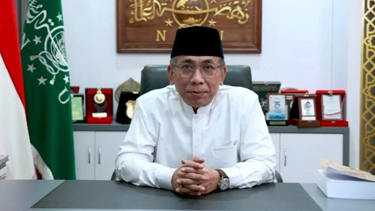 Idul Fitri, Ketum PBNU Gus Yahya Ajak Umat Raih Kebahagiaan Lahir Batin