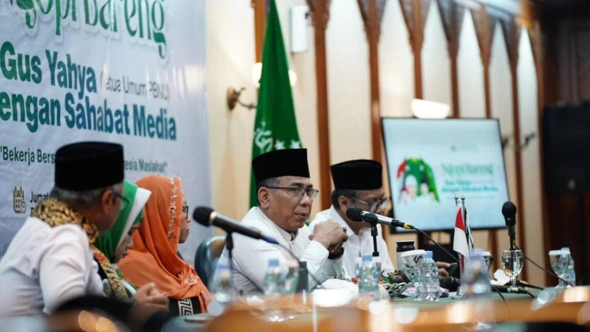 Gus Yahya Respons MLB NU: Mereka Tak Punya Landasan Sesuai AD/ART Nahdlatul Ulama