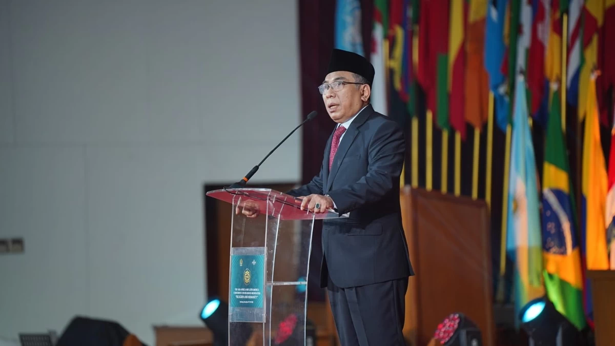 Konferensi Moderasi Beragama: Gus Yahya Desak Konsistensi pada Prinsip PBB demi Kemanusiaan