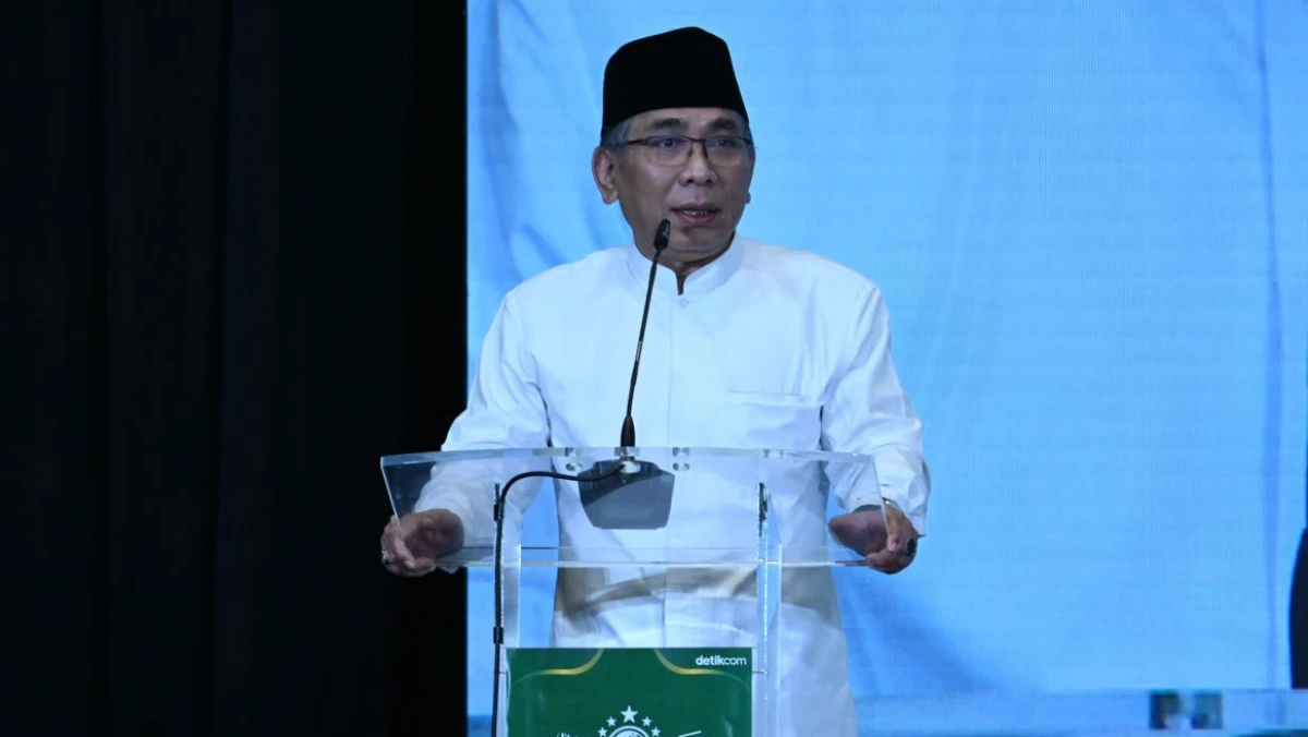 Gus Yahya: NU Tidak Boleh Dikonsolidasikan Sebagai Identitas Politik