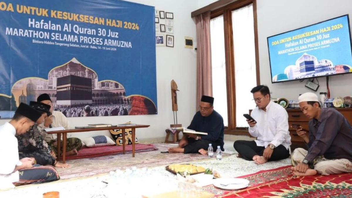 Doakan Kesuksesan Haji 2024, Santri dan Alumni MCH Gelar Khataman Qur’an 5 Hari