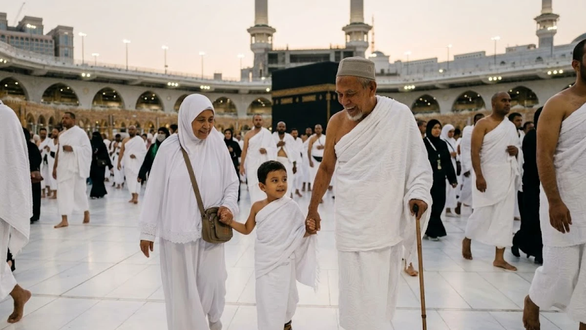 Anak Kecil Pergi Haji, Bagaimana Hukumnya?