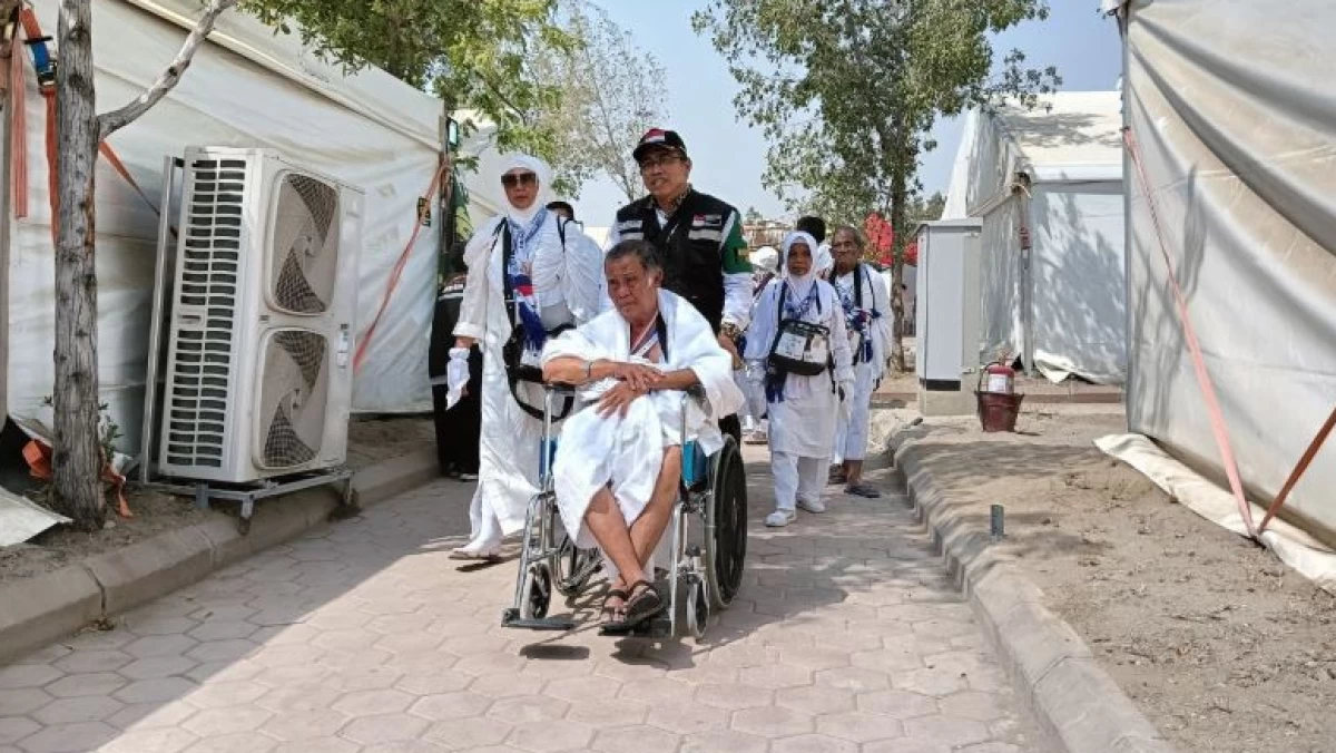 Jemaah Haji Mulai Diberangkatkan ke Arafah untuk Wukuf
