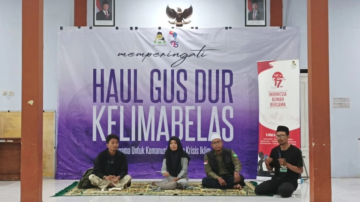 Haul Gus Dur di Pekalongan, Berbagai Komunitas Diajak Bersinergi Tingkatkan Kesadaran Lingkungan