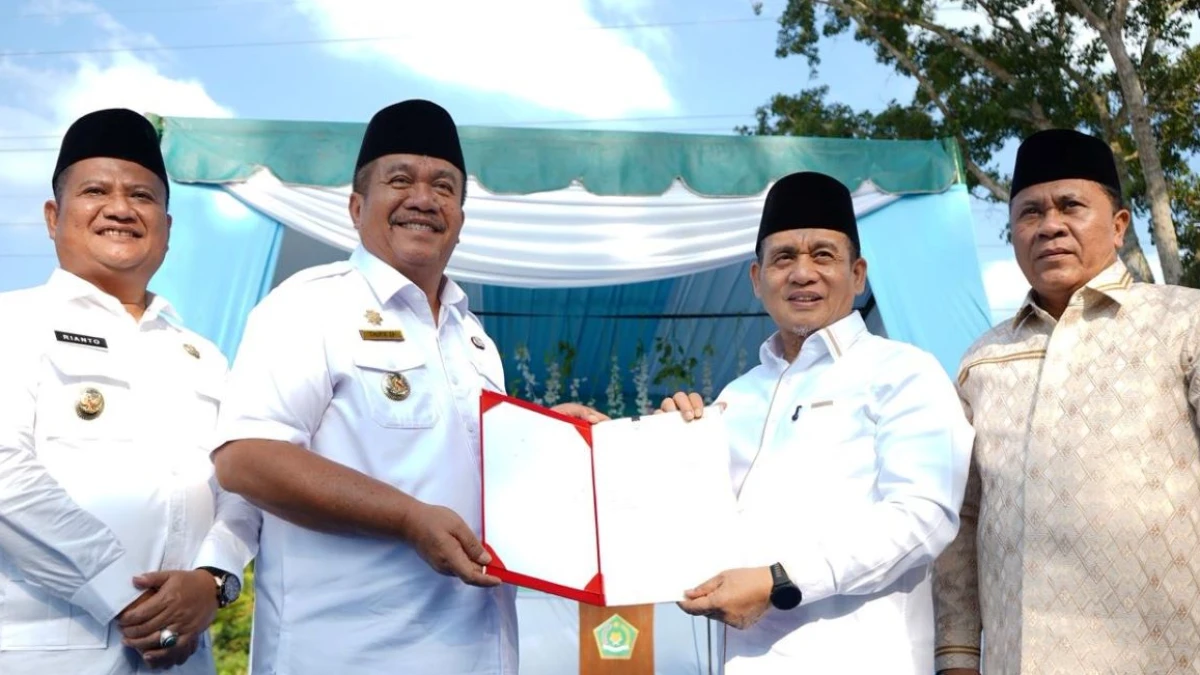 Terima Hibah Lahan 94.030 Meter Persegi, MAN Insan Cendekia Asahan Siap Dibangun