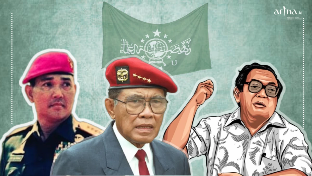 Kebangkitan NU era Orde Baru: Gus Dur di antara Soeharto, Benny Moerdani, dan Try Sutrisno