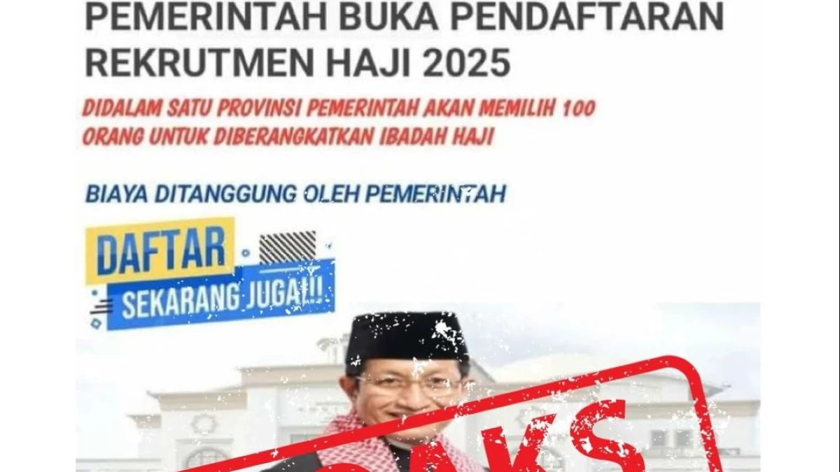 Waspada Hoaks Rekrutmen Petugas Haji, Kemenag: Cek Kebenarannya di Web Resmi