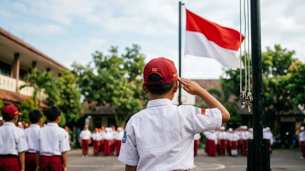 Inilah Hukum Hormat pada Bendera Merah Putih