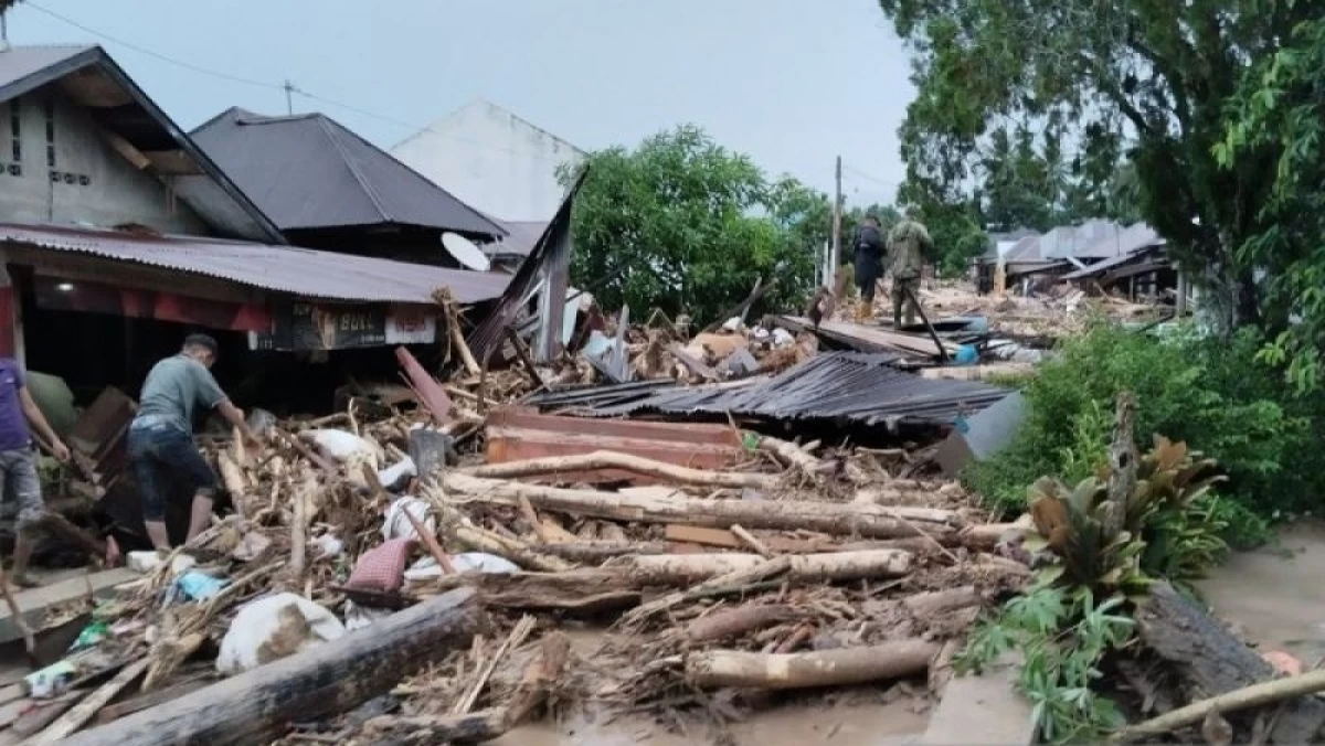 Banjir Bandang di Tapanuli Selatan, Warga 4 Desa Terdampak