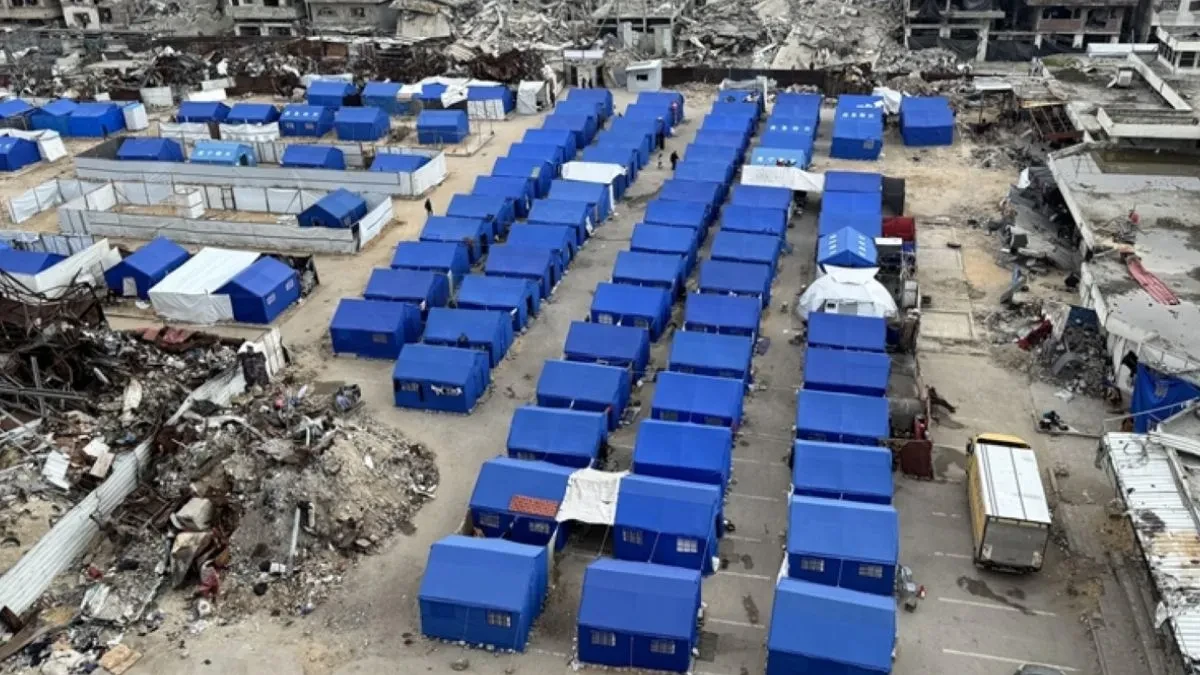 Mesir Lepas Gelombang Pertama Pengiriman Rumah Modular ke Gaza
