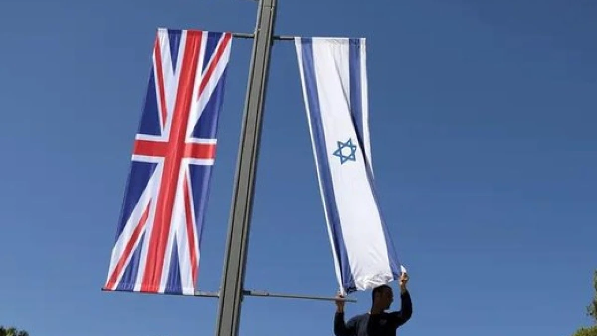 Balas Sanksi Perdagangan, Israel Paksa Tutup Konsulat Inggris di Yerussalem Timur