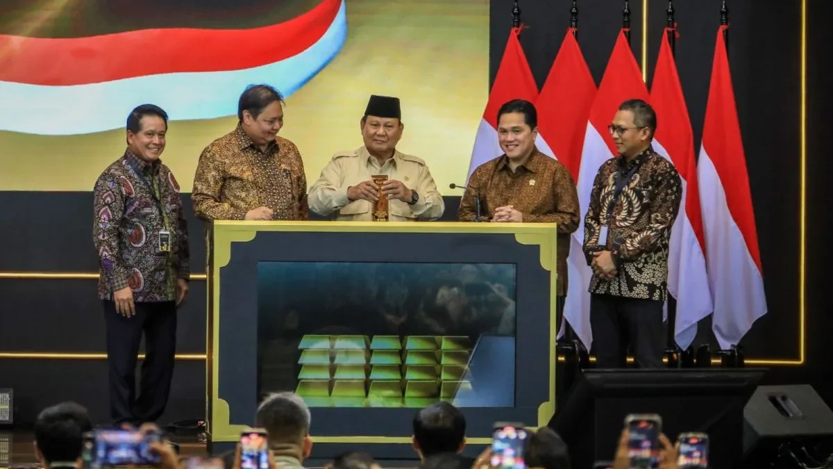 Transkrip Sambutan Presiden RI di Peresmian Layanan Bank Emas Pegadaian dan BSI