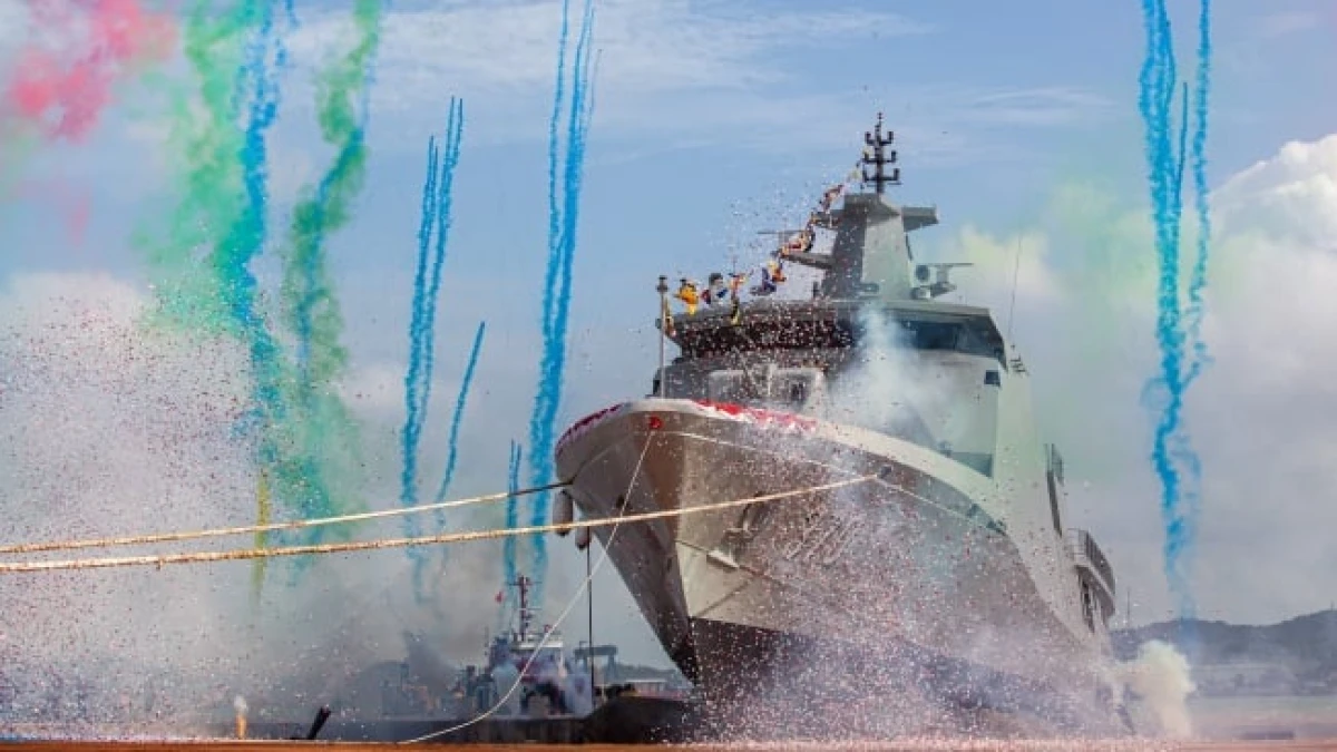 TNI AL Dapat Tambahan Alutsista Baru KRI Bung Hatta 370 Buatan Dalam Negeri