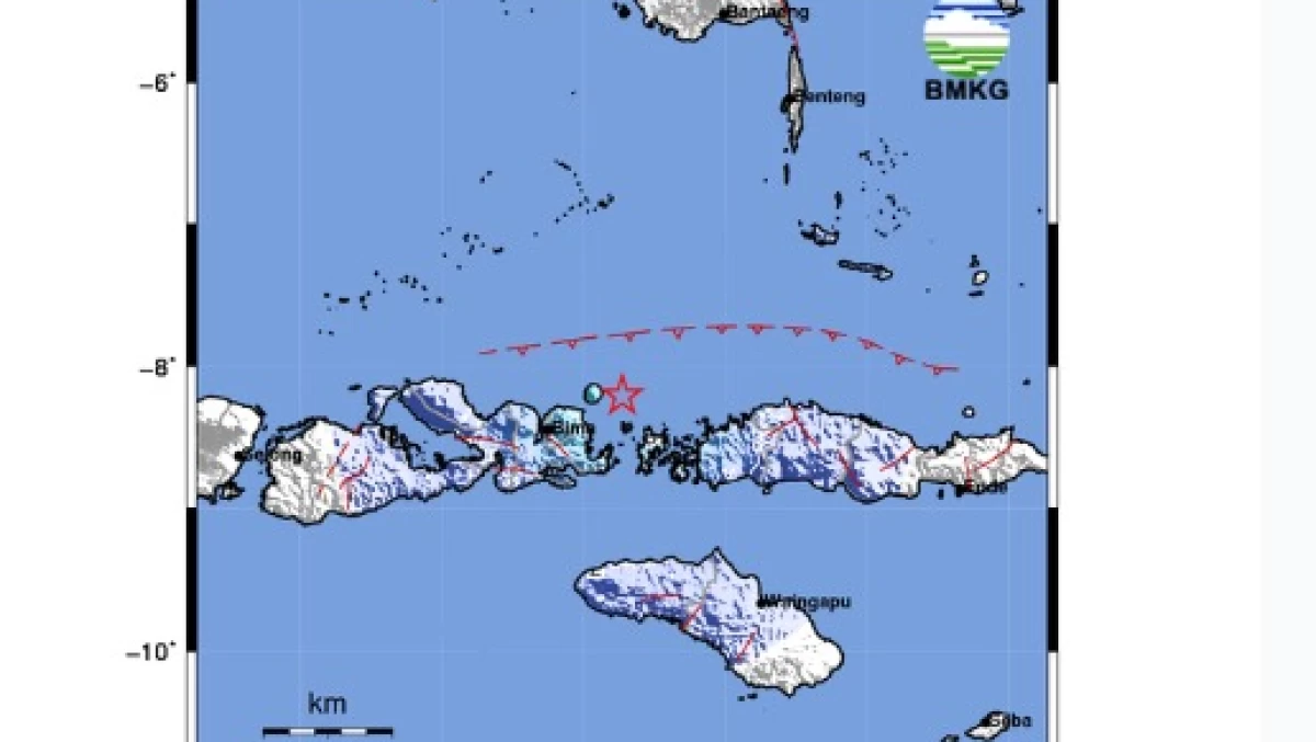 Info Gempa Hari Ini Guncang Kota Bima NTB