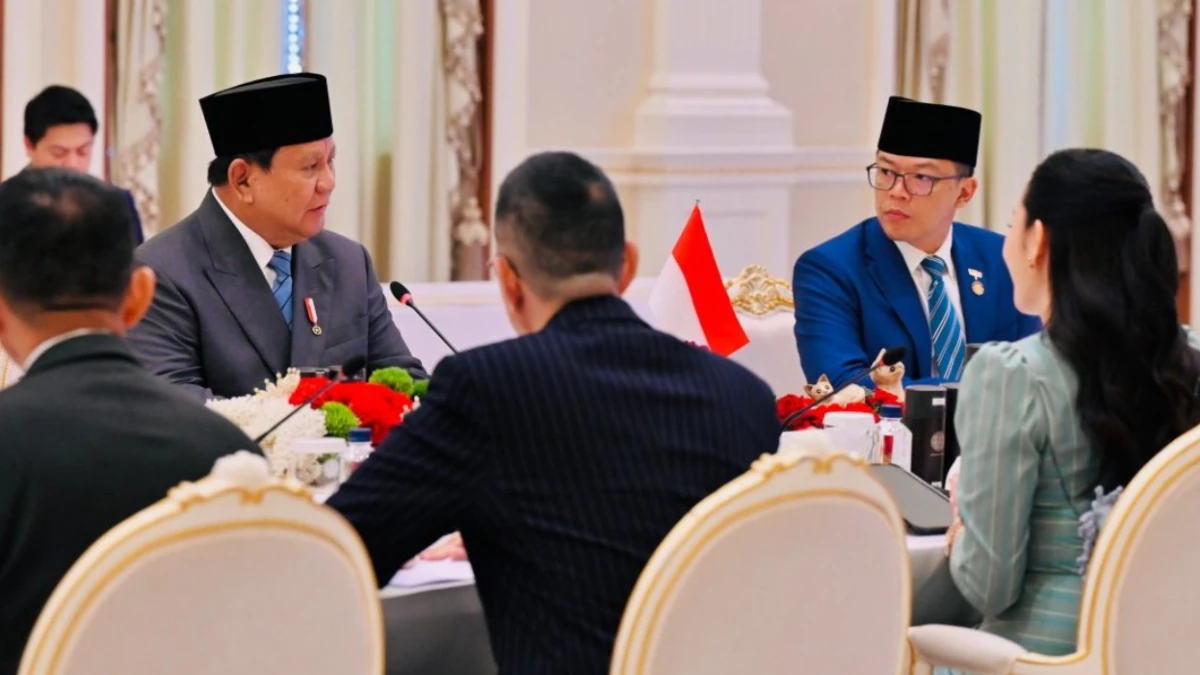 Kunjungan Prabowo ke Thailand Turut Bahas Masalah Siber, Perdagangan Manusia, hingga Narkotika