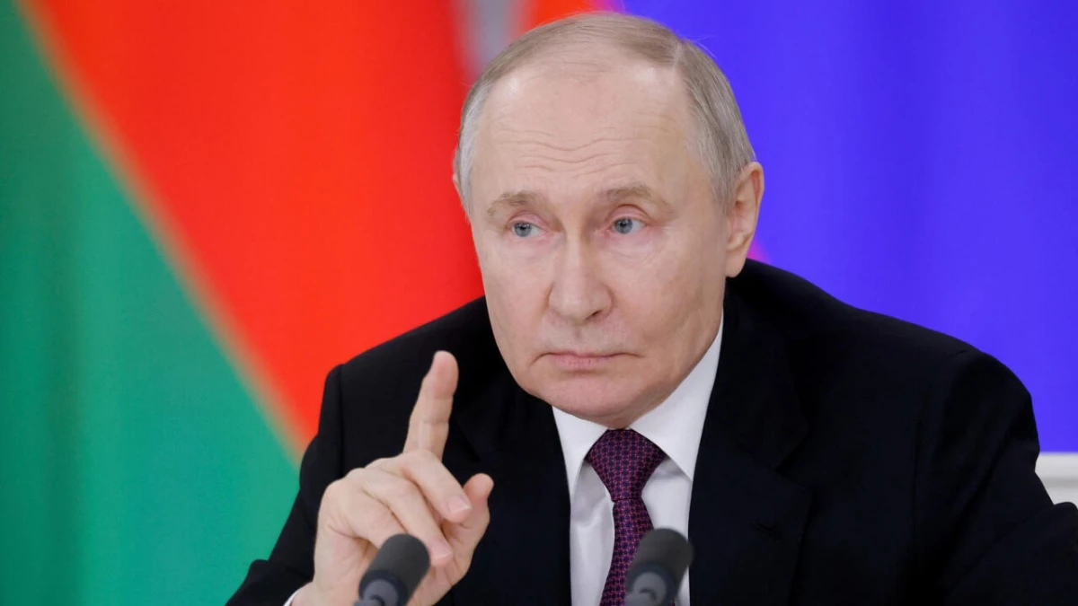 Presiden Rusia Vladimir Putin Setuju Gencatan Senjata 30 Hari di Ukraina