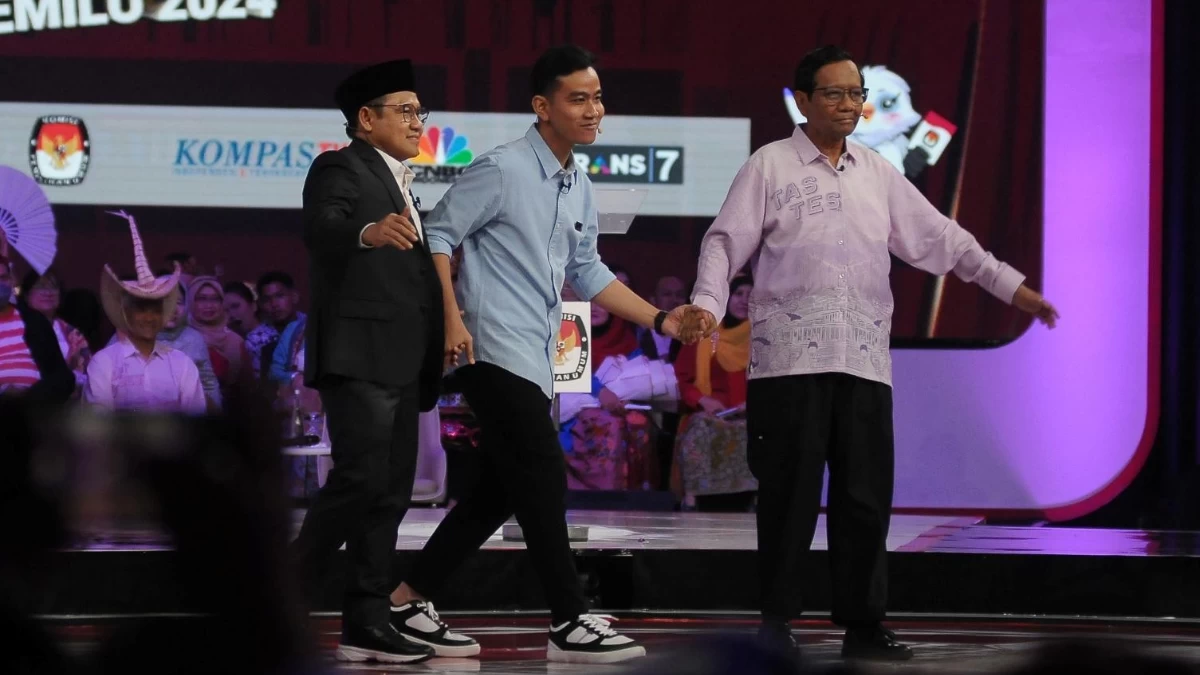 Ikhtisar Debat Cawapres 2024: Cak Imin Dislepet, Gibran Menyerang, Mahfud Membalik Keadaan