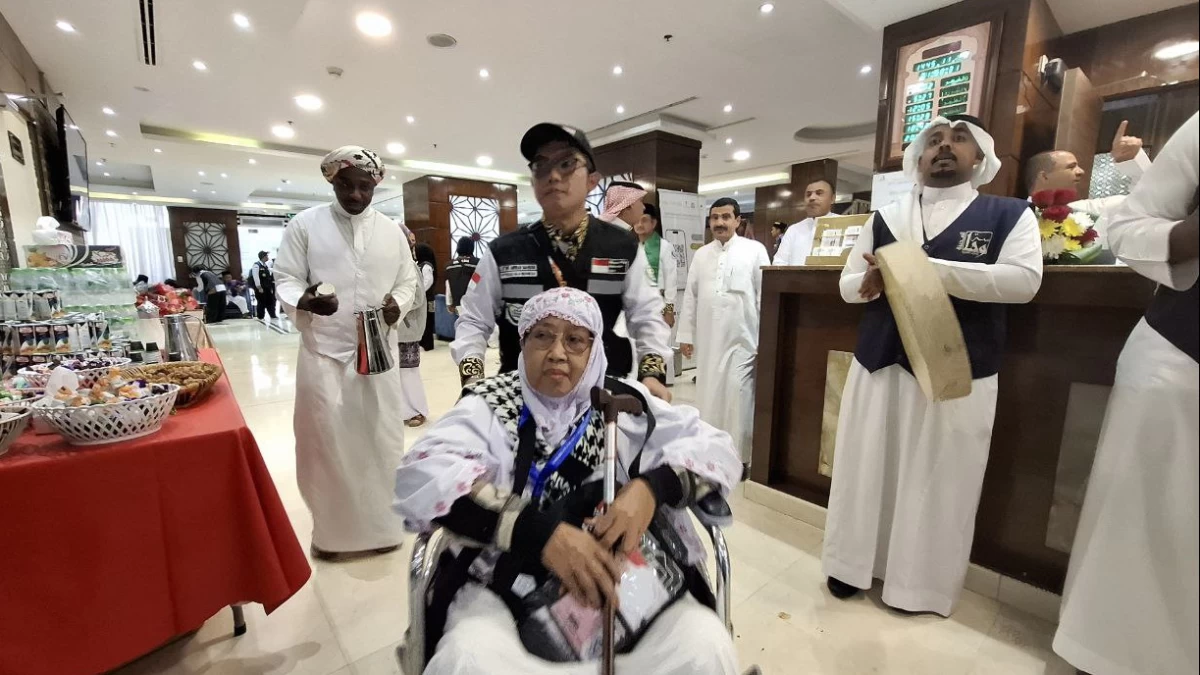 Mendarat di Madinah, Jemaah Kloter I JKG-01 Mendapat Sambutan Istimewa