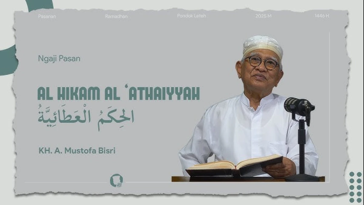 Ngaji Ramadan Gus Mus: Tidak Menyesali Kesalahan, Tanda Hati Mulai Mati