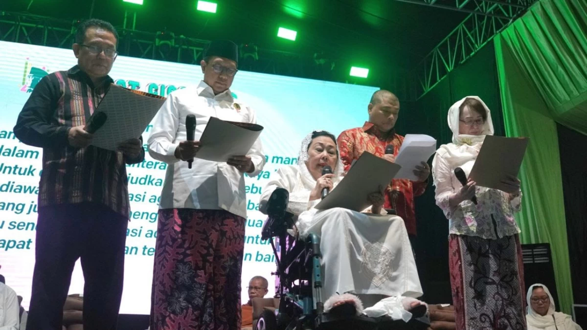 Angkat Tema Etika Demokrasi, Haul Ke-14 Gus Dur Lahirkan Amanat Ciganjur