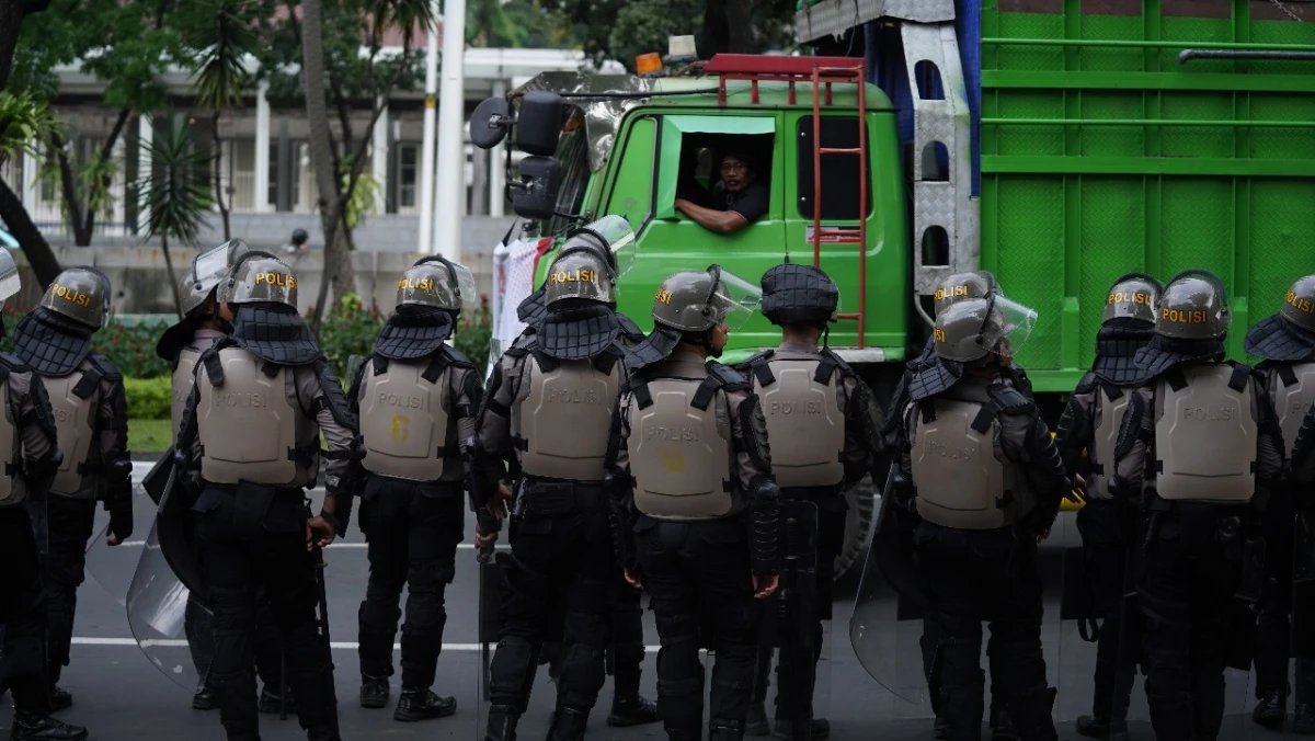 Presiden K-Sarbumusi dan Koordinator Aksi Demo ODOL di Kemenhub Ditangkap Polisi