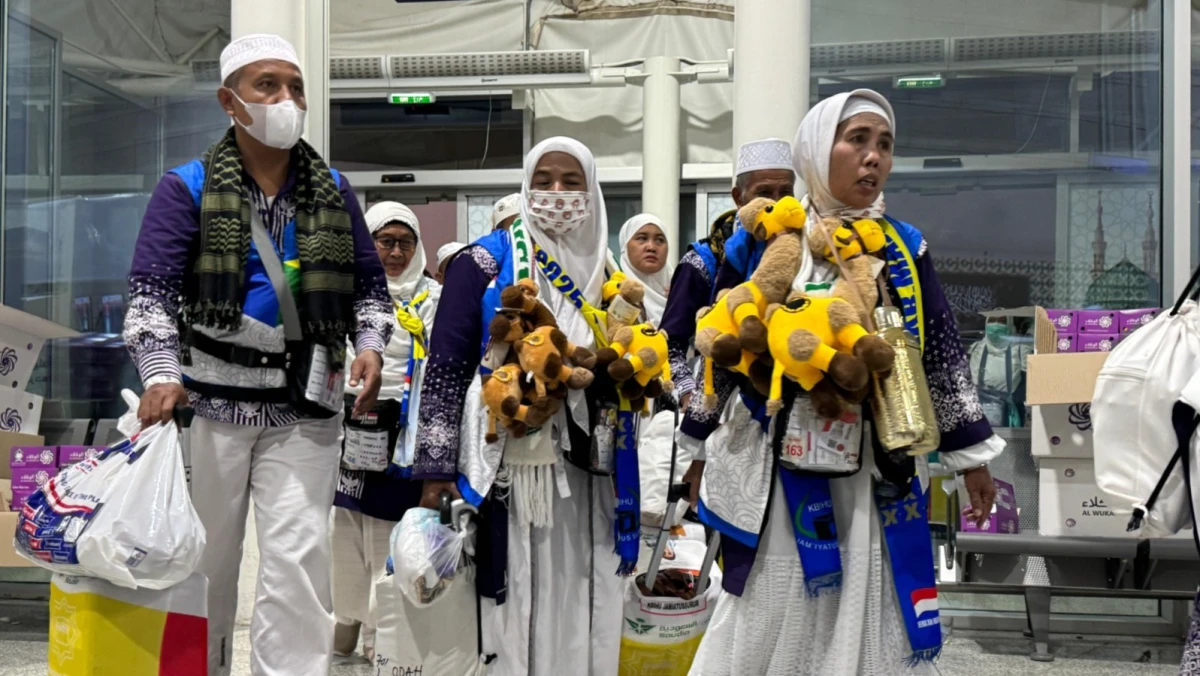 Kloter Terakhir Jemaah Haji Indonesia Diterbangkan dari Madinah