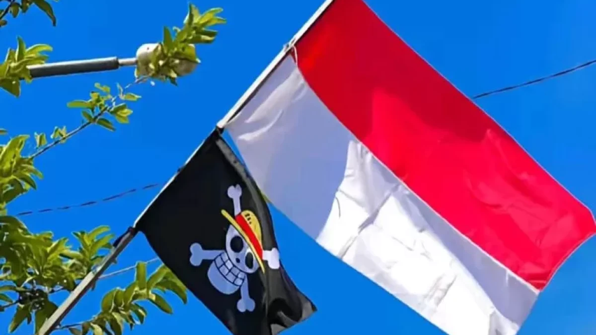Bendera 'One Piece' Berkibar Jelang HUT RI: Simbol Kekecewaan Publik ke Pemerintah?