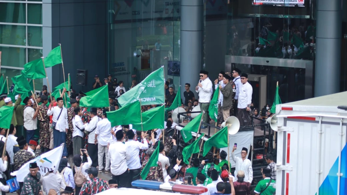 Aksi PWNU Jakarta dan Alumni Pesantren Tuntut Boikot Semua Produk CT Corp