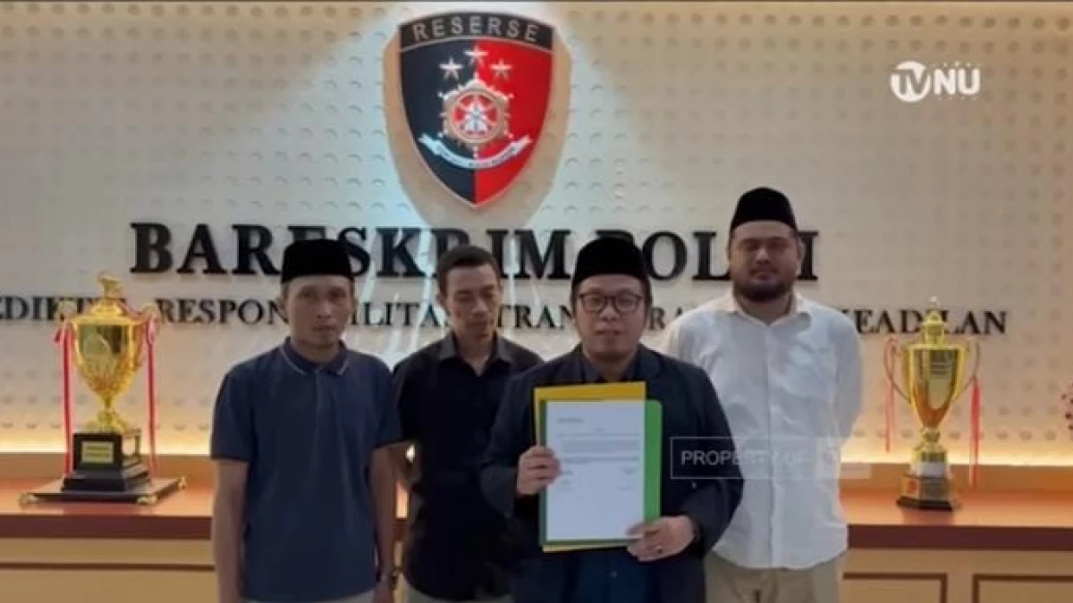 Lembaga Bantuan Hukum PBNU Laporkan Trans7 ke Bareskrim Polri dan Dewan Pers