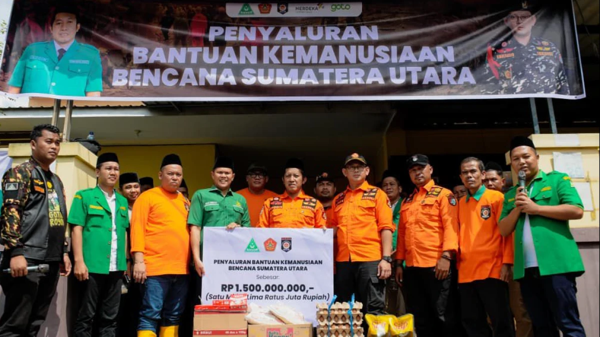 GP Ansor Bantu Rp 3,5 Miliar untuk Bencana di Sumatra Barat, Sumatra Utara dan Aceh