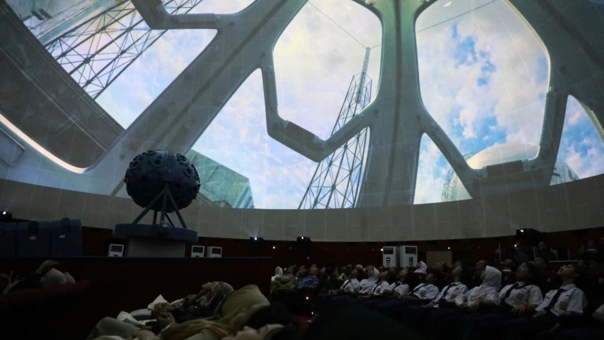 Setelah 13 Tahun Vakum Akhirnya Planetarium Dibuka Lagi, Auto Jadi Incaran Libur Akhir Tahun