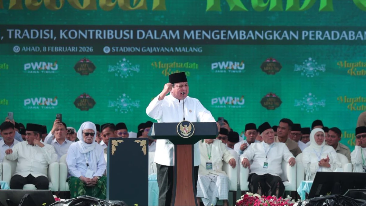 Prabowo di Hadapan Warga NU: Saya Bertekad Turunkan Biaya Haji