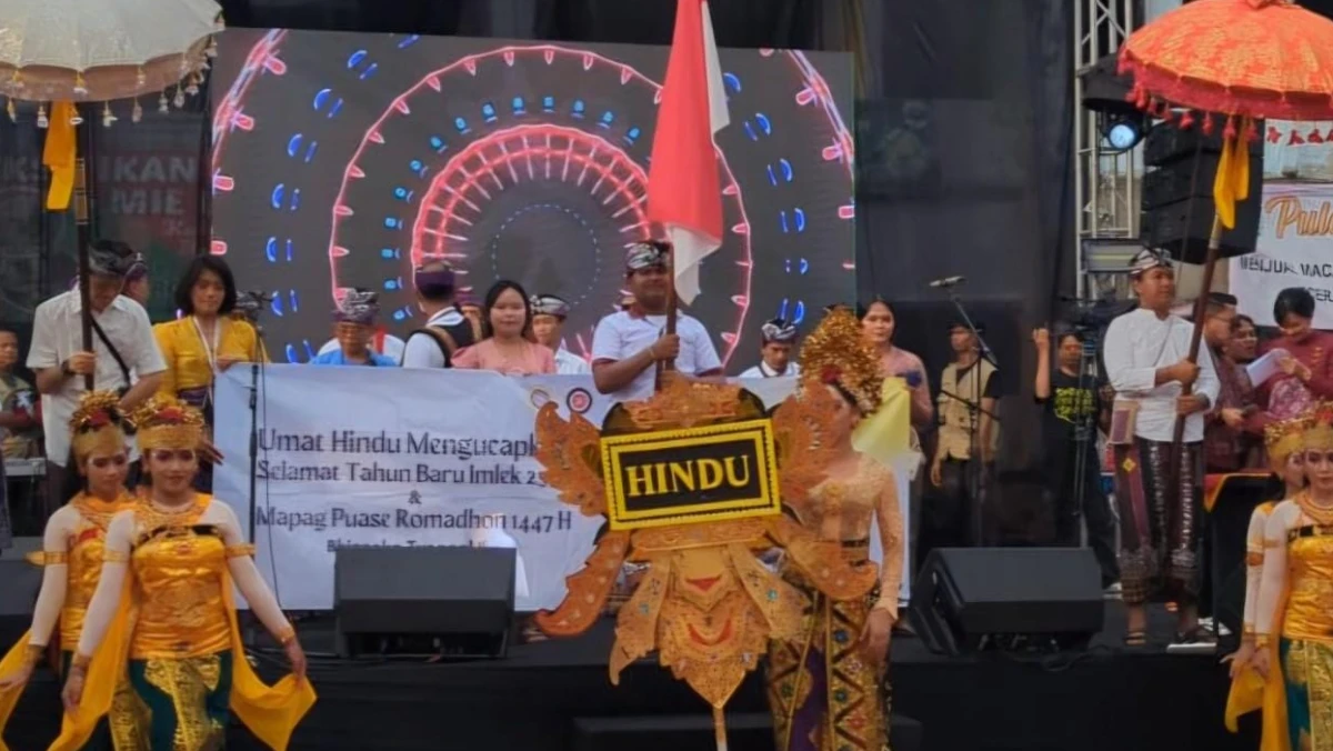 Lintas Iman di Serang Kompak Gelar Kirab Budaya Sambut Ramadan