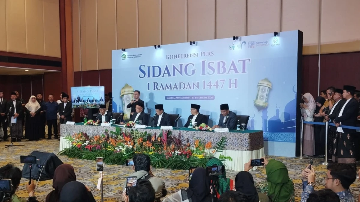 Pemerintah Tetapkan 1 Ramadan 1447 H Jatuh Kamis, 19 Februari 2026