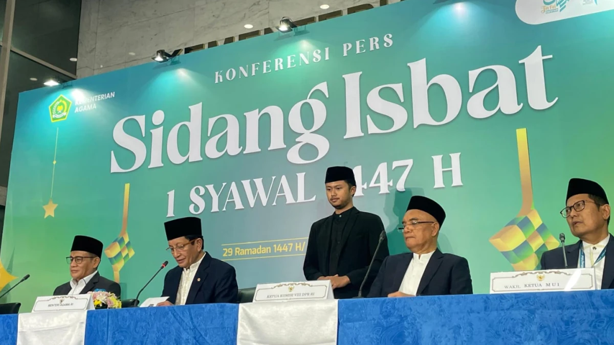 Pemerintah Tetapkan Idul Fitri 1447 H Jatuh Lusa, 21 Maret 2026