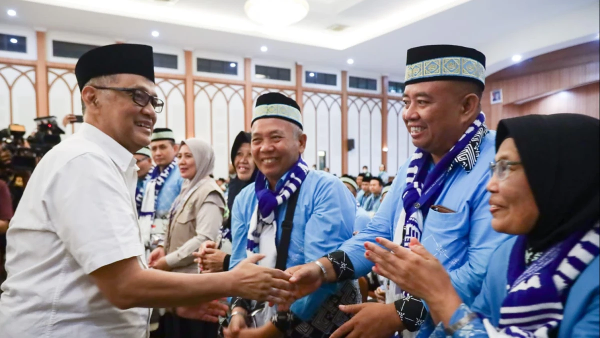 391 Jemaah Haji Kloter Pertama Diberangkatkan, Awali Operasional Haji 2026