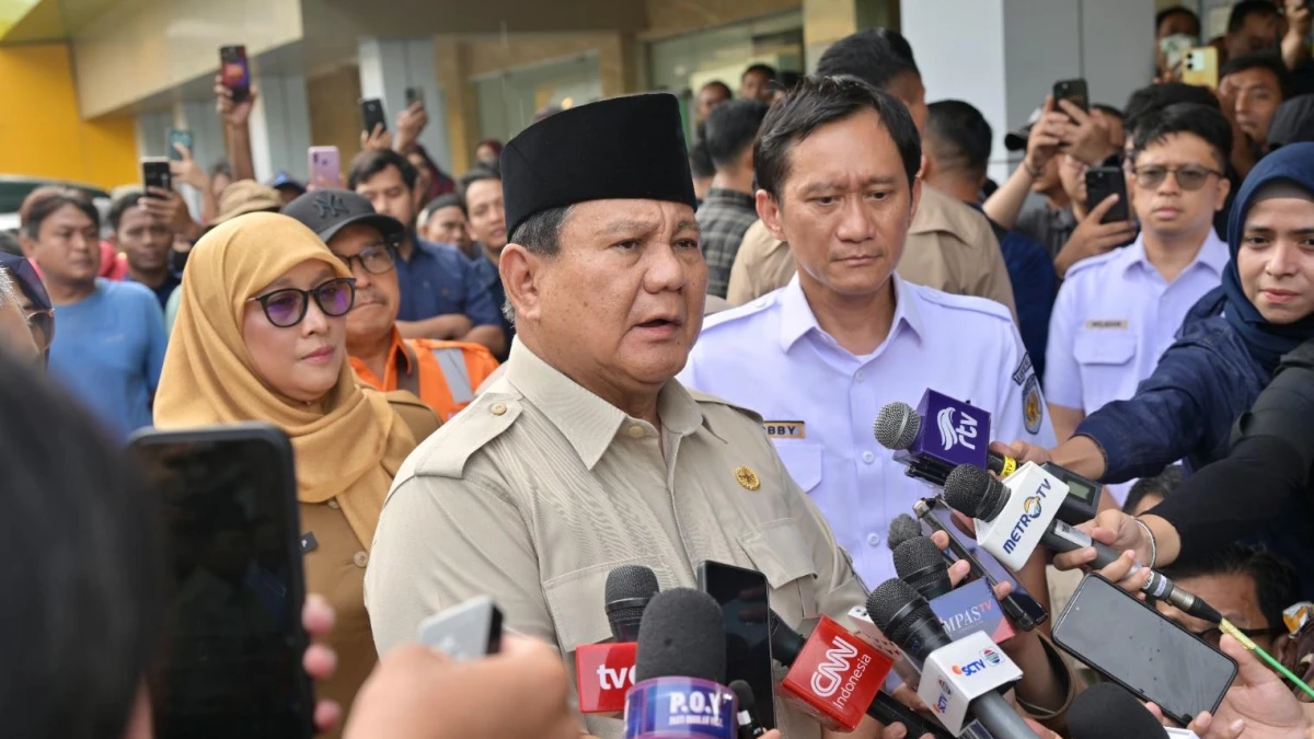Temui Korban Insiden KA Bekasi Timur, Prabowo: Pemerintah Lakukan Investigasi Menyeluruh