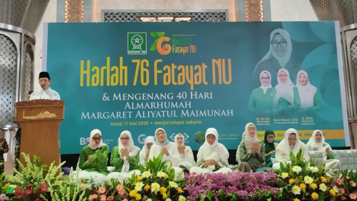 Harlah ke-76, Fatayat NU Tegaskan Pengabdian Perempuan untuk Umat dan Bangsa