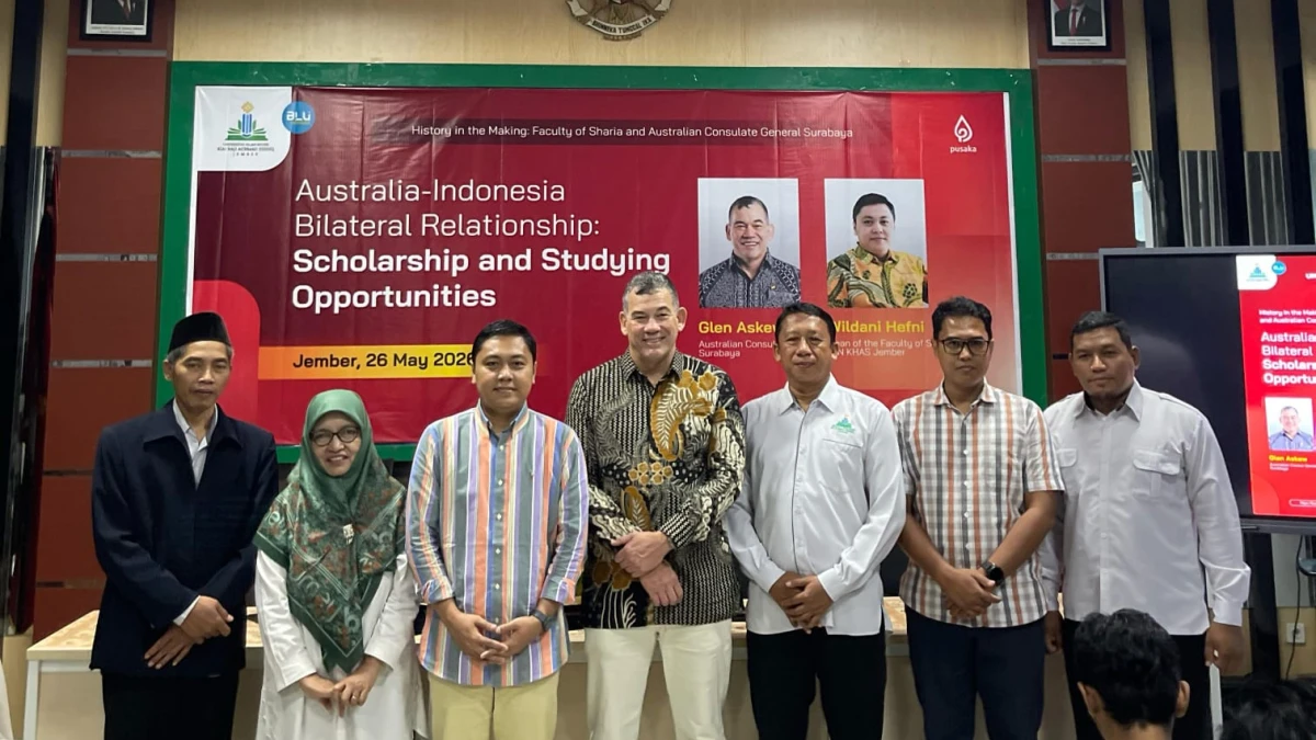 Fakultas Syariah UIN KHAS Jember Gelar Kuliah Umum Studi Luar Negeri, Hadirkan Konjen Australia