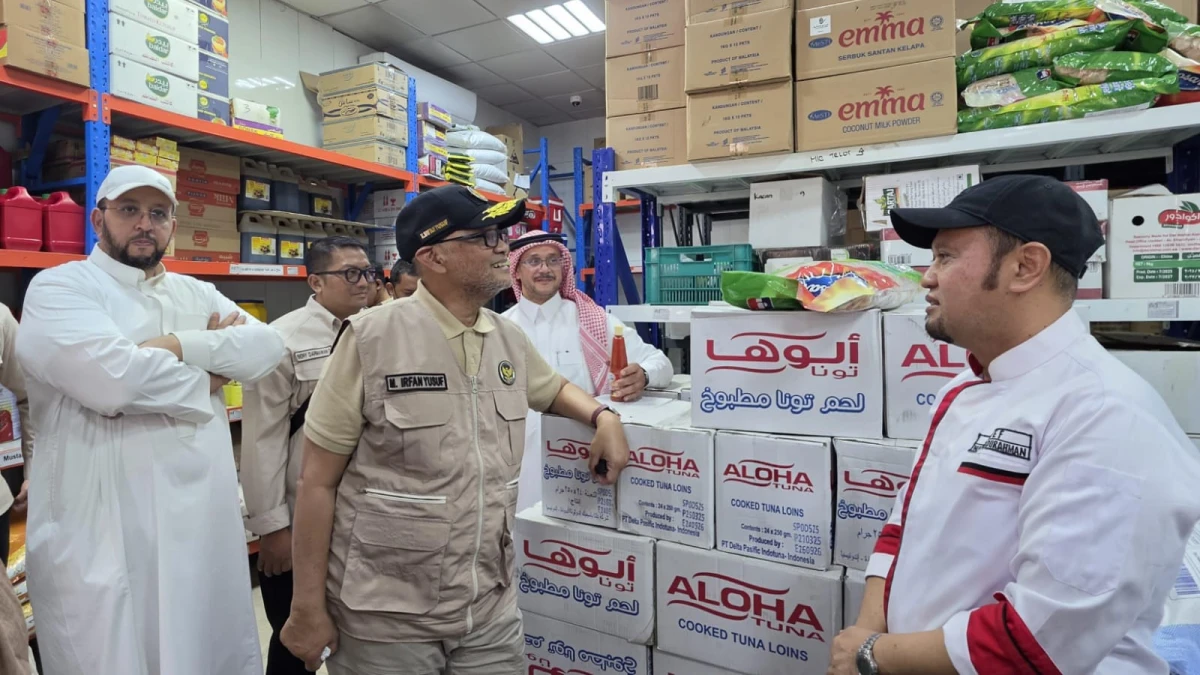 Kemenhaj Dorong Komoditas Pangan RI Masuk Rantai Pasok Katering Haji Arab Saudi