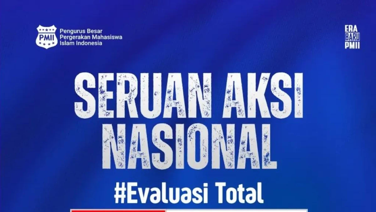 PMII Serukan Aksi Serentak di 300 Titik, Tuntut Evaluasi Total Kabinet Merah Putih