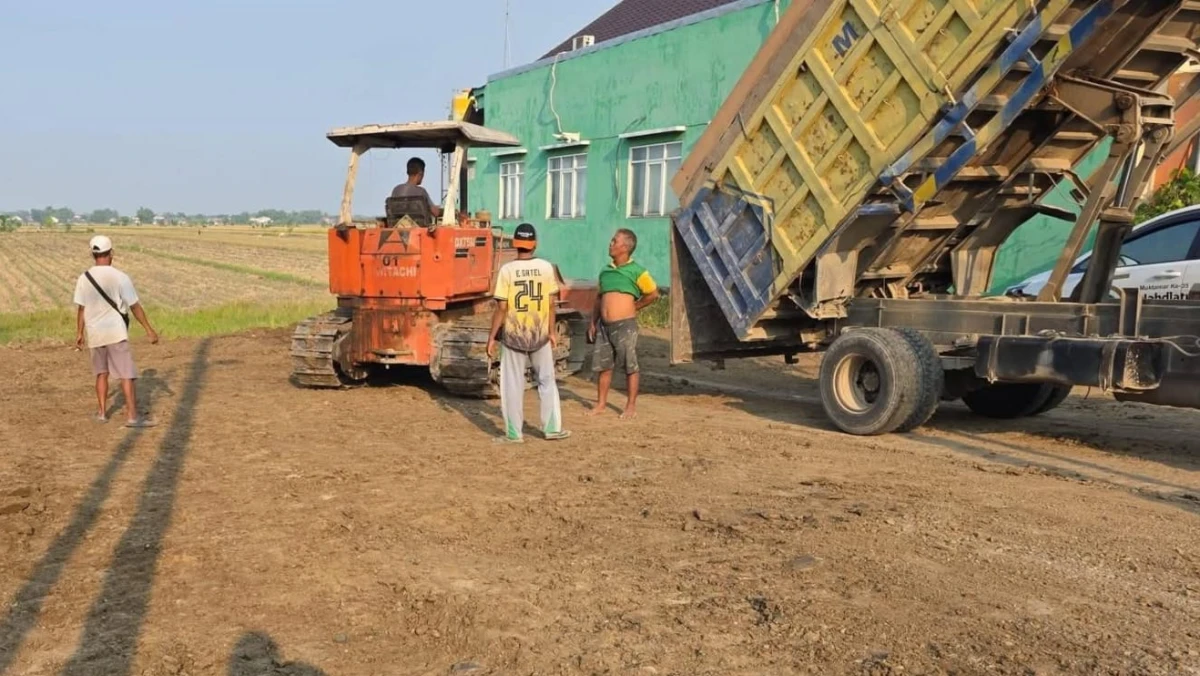 Panitia Lokal Mulai Siapkan Lahan Dapur Umum dan Bazar Sambut Muktamar NU