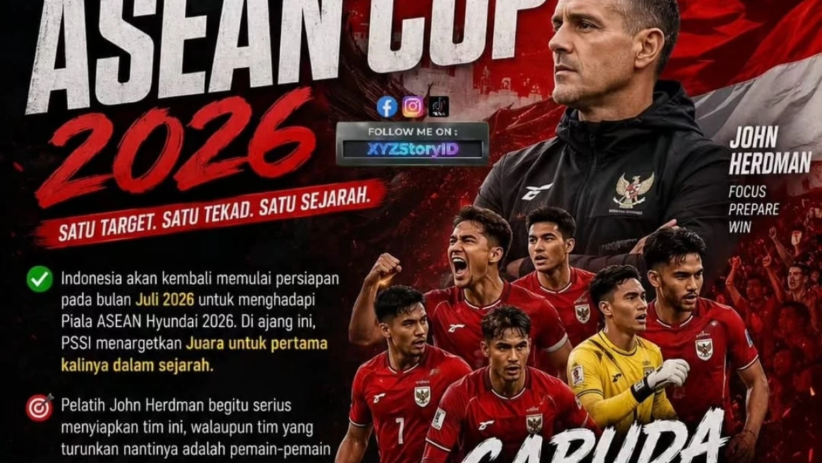 ASEAN Hyundai Cup 2026: Timnas Masih Terlalu Perkasa atas Kamboja Jelang Laga Malam Nanti