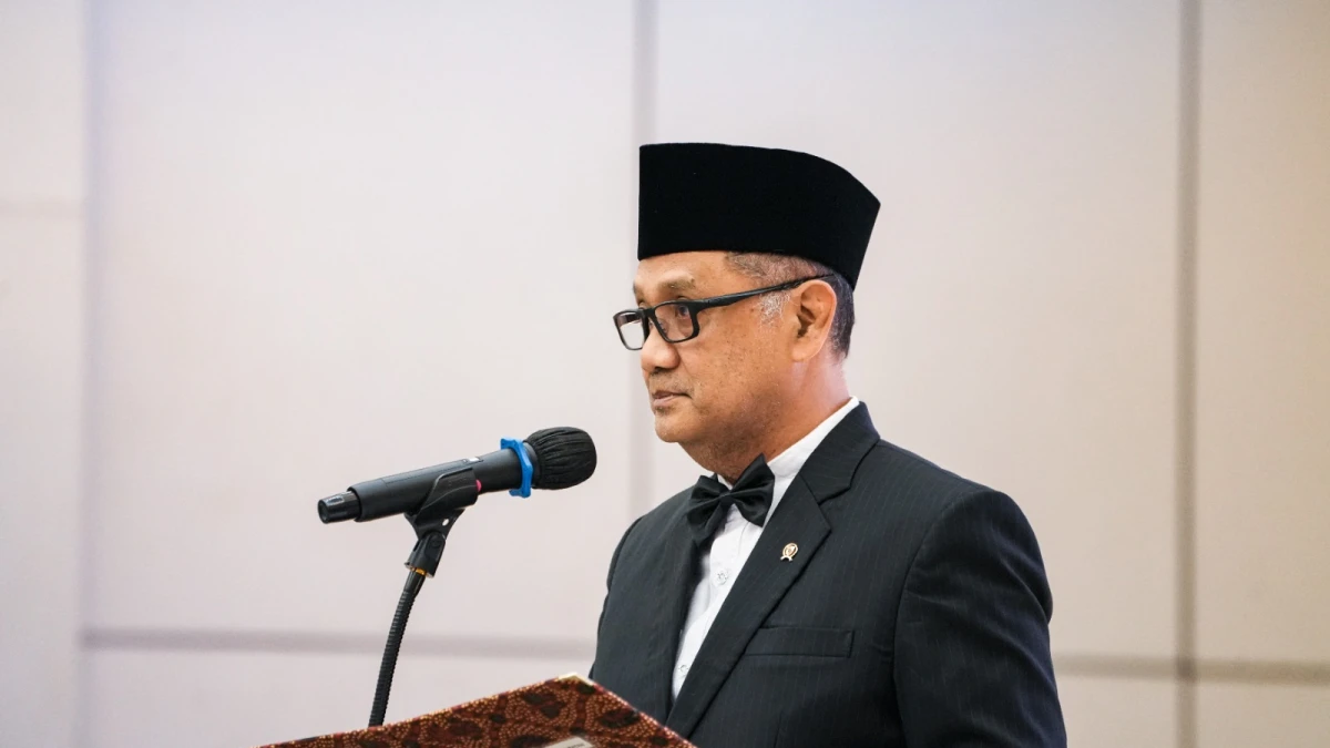 Menhaj: Jabatan adalah Amanah, Tidak Ada Toleransi terhadap Korupsi