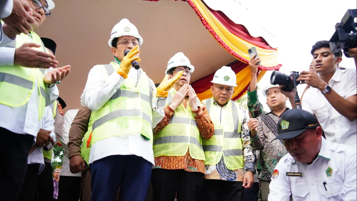 Kemenag Bangun Kembali MIN 5 Pidie Jaya yang Hilang Setelah Banjir Bandang