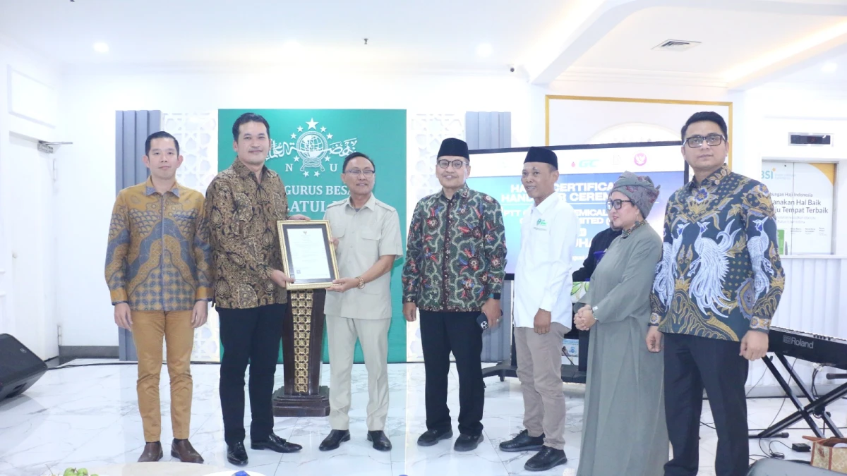 NU-HAC Perkuat Kiprah Global, Dampingi Produsen Resin Plastik Thailand Raih Sertifikasi Halal
